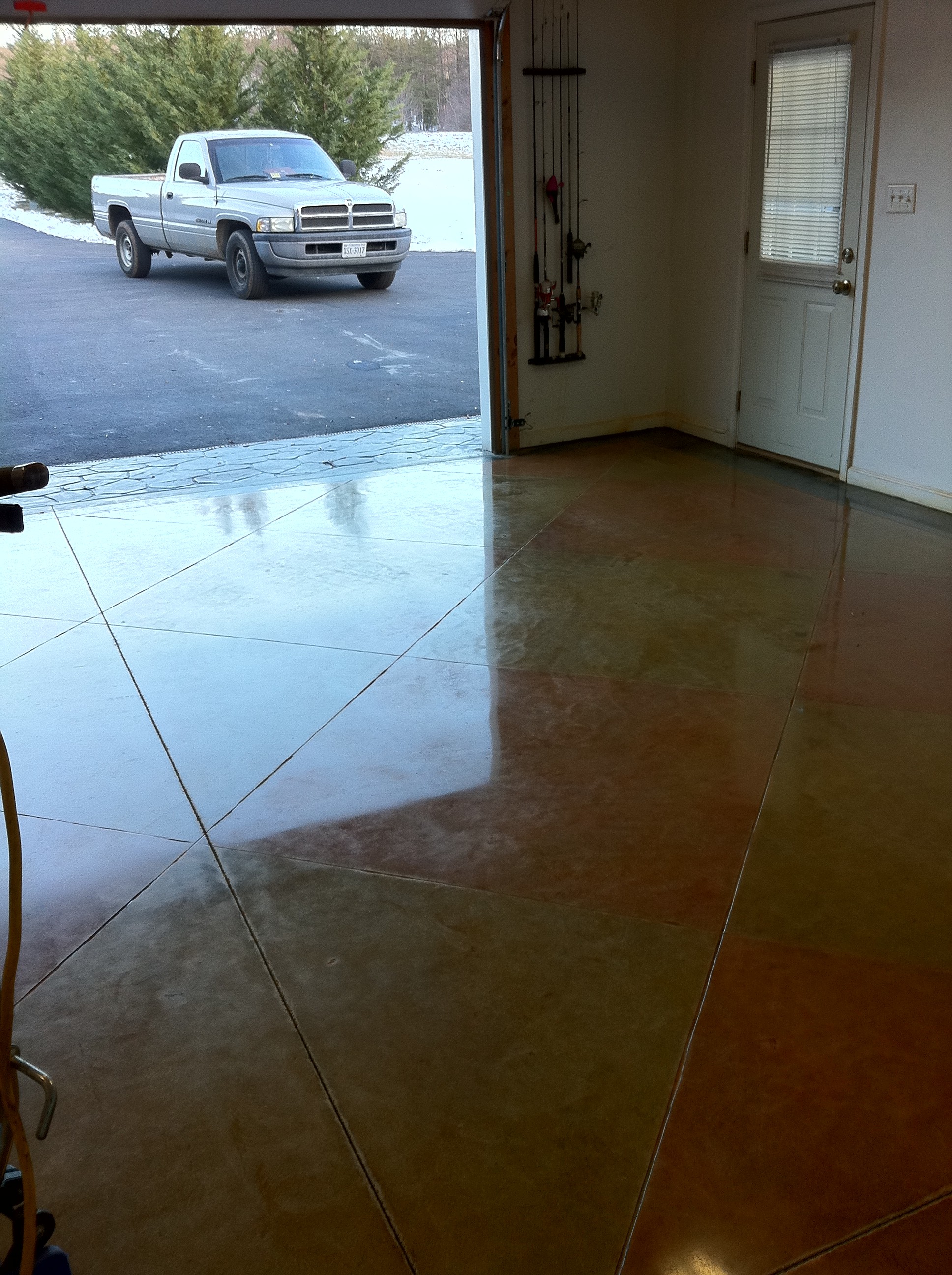 Polished Concrete Garage Modern Polished Concrete