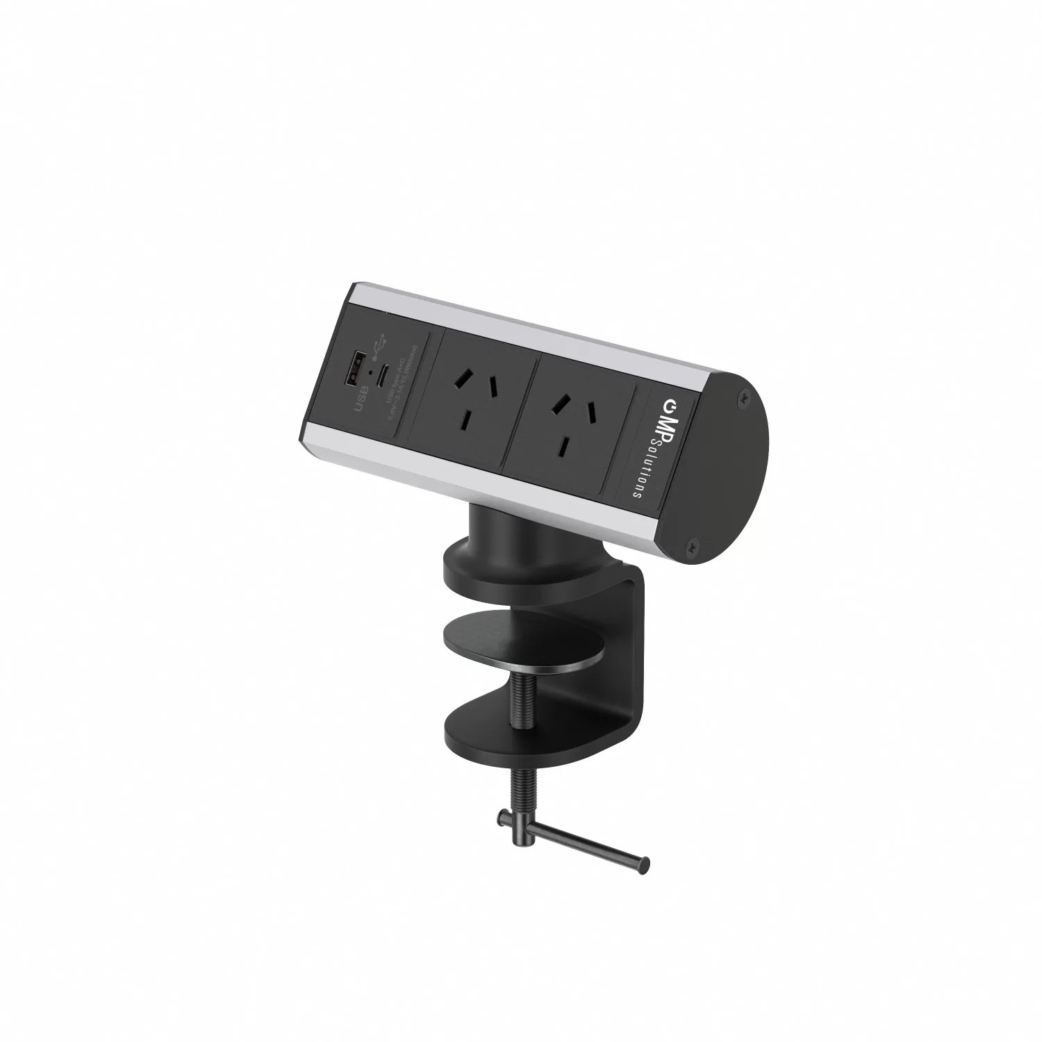 V12O2U2 Desktop Power Outlet System w/USB Modern Power Solutions