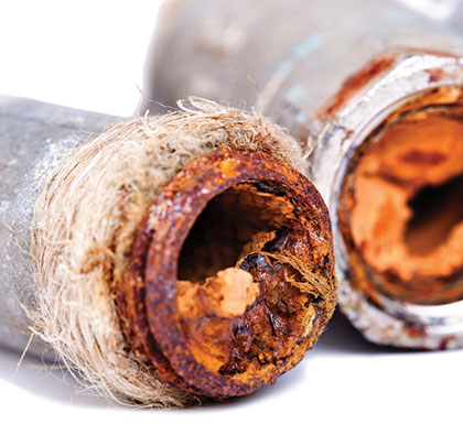 Preventing Rust Formation with Electronic Water Treatment | Modern