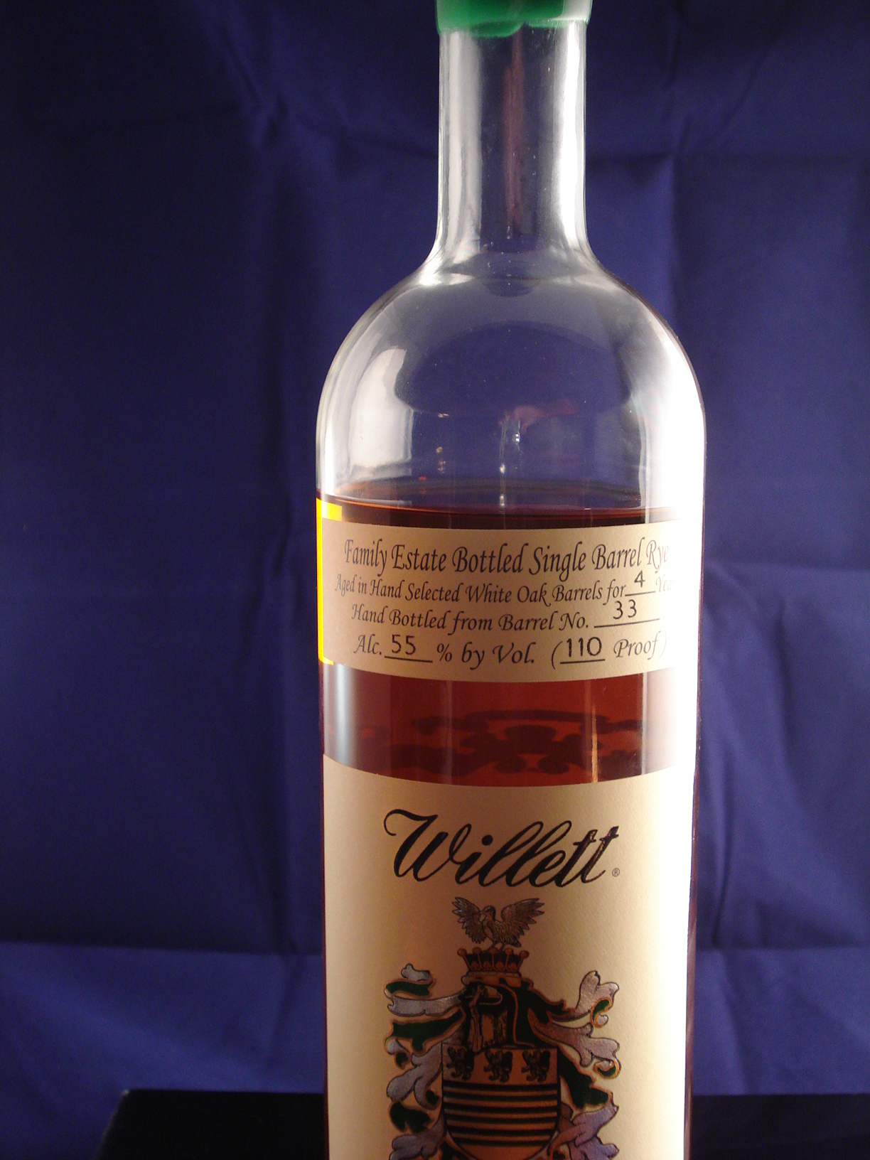 Willett Family Estate 4 Year Rye (Barrel 33) Review ModernThirst