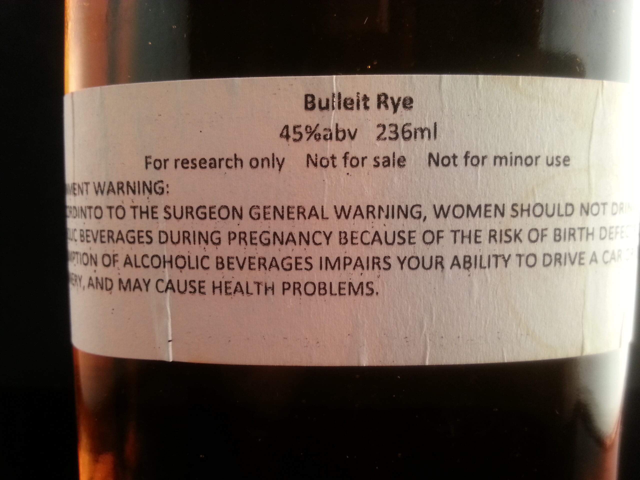 Bulleit Rye Review ModernThirst