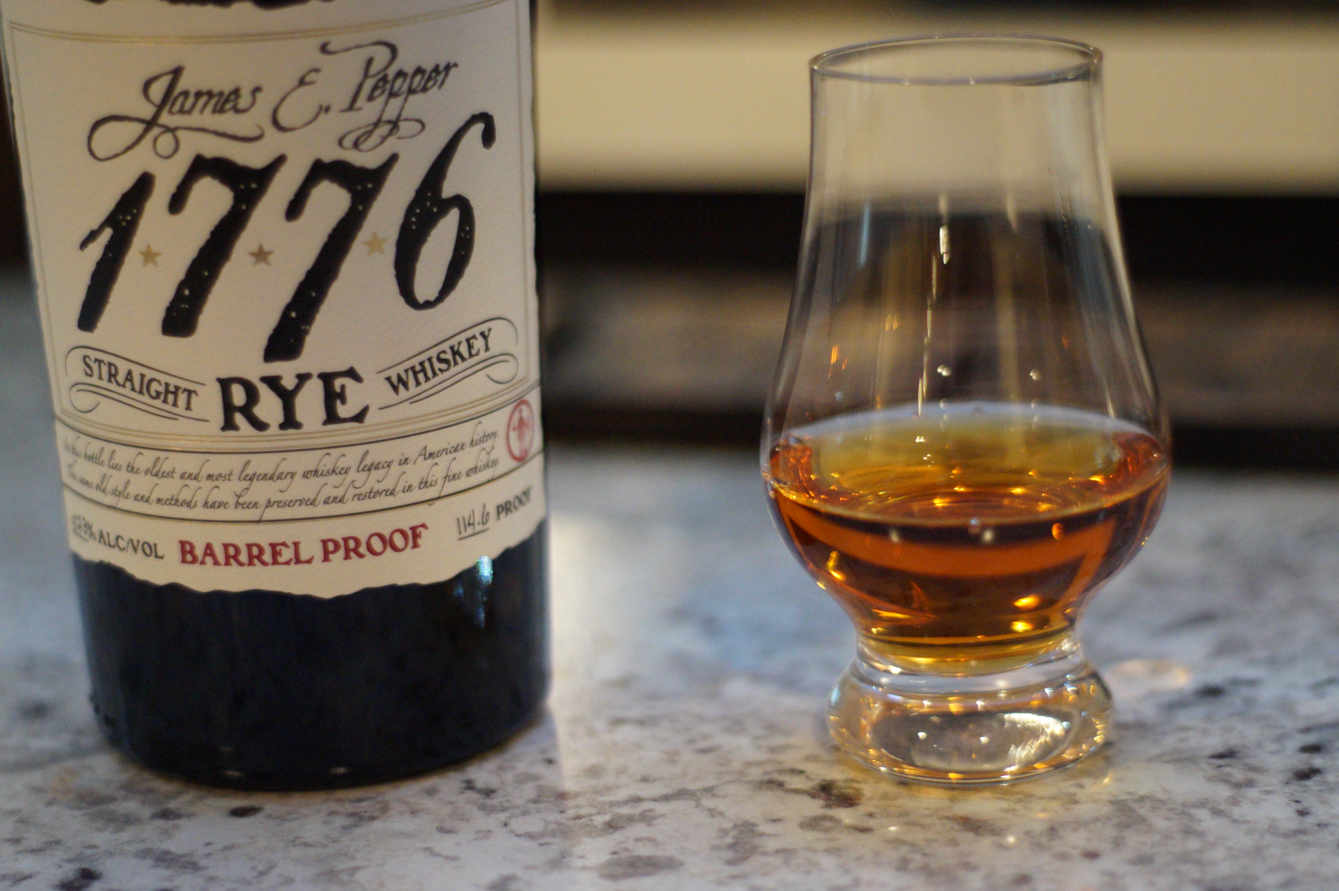 James E. Pepper 1776 Barrel Proof Rye Whiskey Review ModernThirst