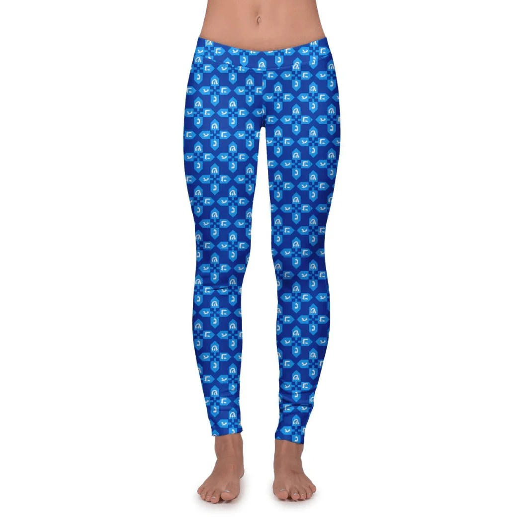 Women's Dreidel Pro Leggings by Tipsy Elves (Sizes XS - XXL)