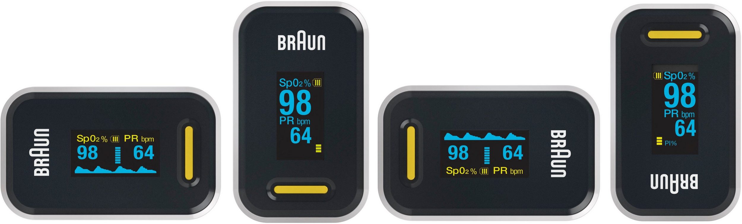 Pulsoksymetr napalcowy Braun YK81CEU Pulse Oximeter 1 Moders