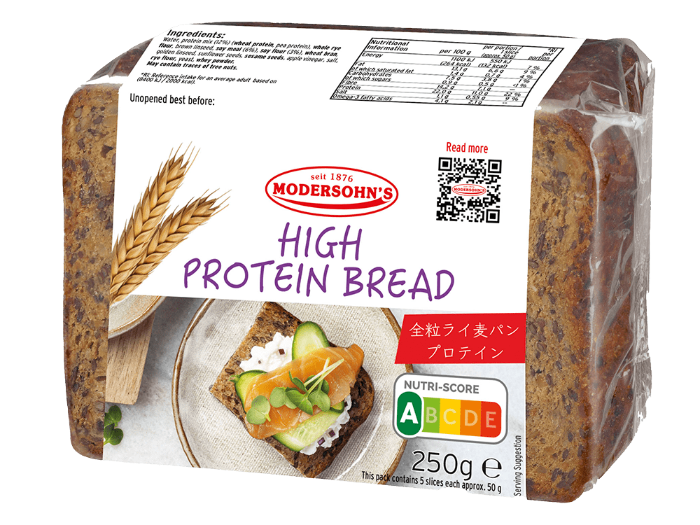 High Protein Bread Modersohn Bread