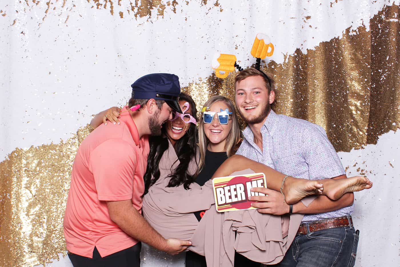 Stillwater Photo Booth Rental Swade & Haylee Mod Fox Photobooth