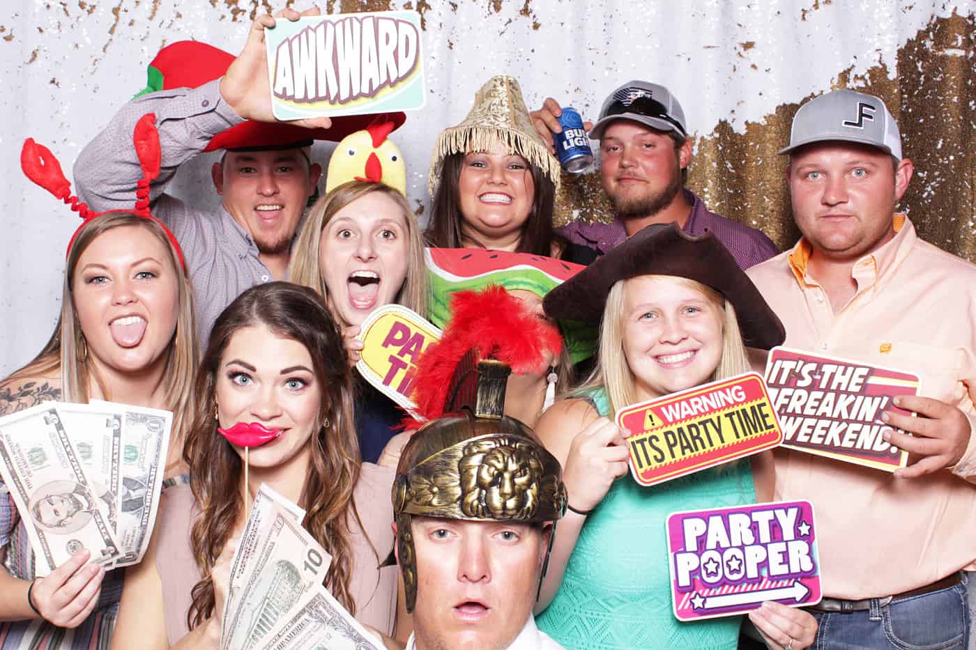 Stillwater Photo Booth Rental Swade & Haylee Mod Fox Photobooth