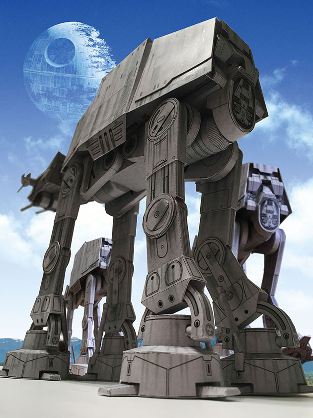 ATAT Star Wars. Paper models. ModHobby