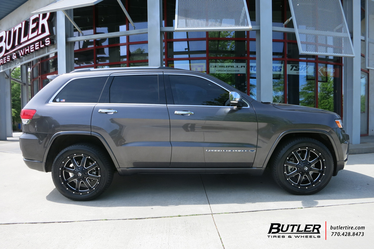 Jeep Grand Cherokee Custom Wheels Fuel Mevrick 20X, Et , Tire Size X R20. X Et