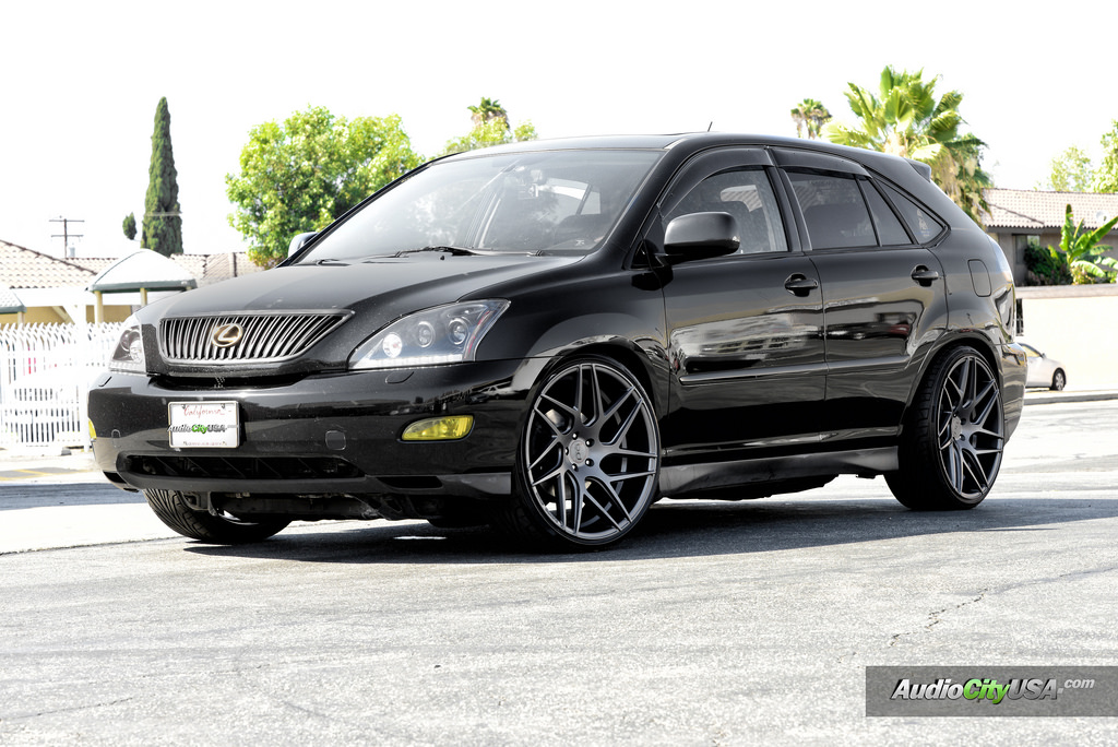 Lexus Rx 330 Custom Wheels Blaque Diamond 22X10.5, Et , Tire Size 255/30 R22. X Et
