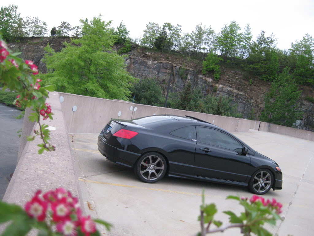 Honda Civic custom wheels HFP Carbon Bronze 18x, ET , tire size 225/40