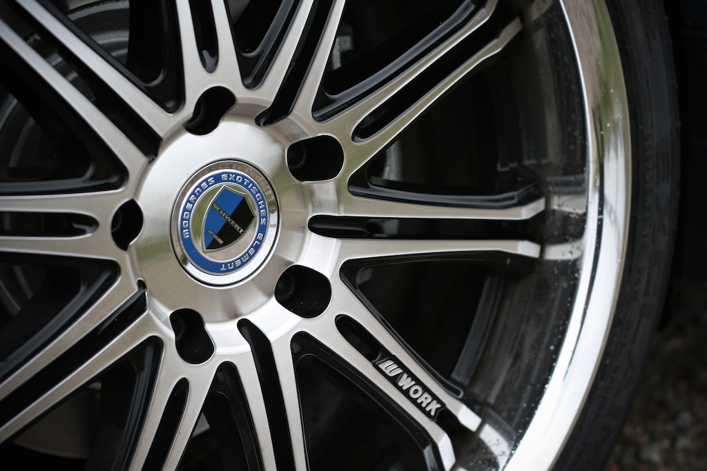 BMW 128 custom wheels Work Varianza Schwert SC1 18x8.5, ET +40, tire