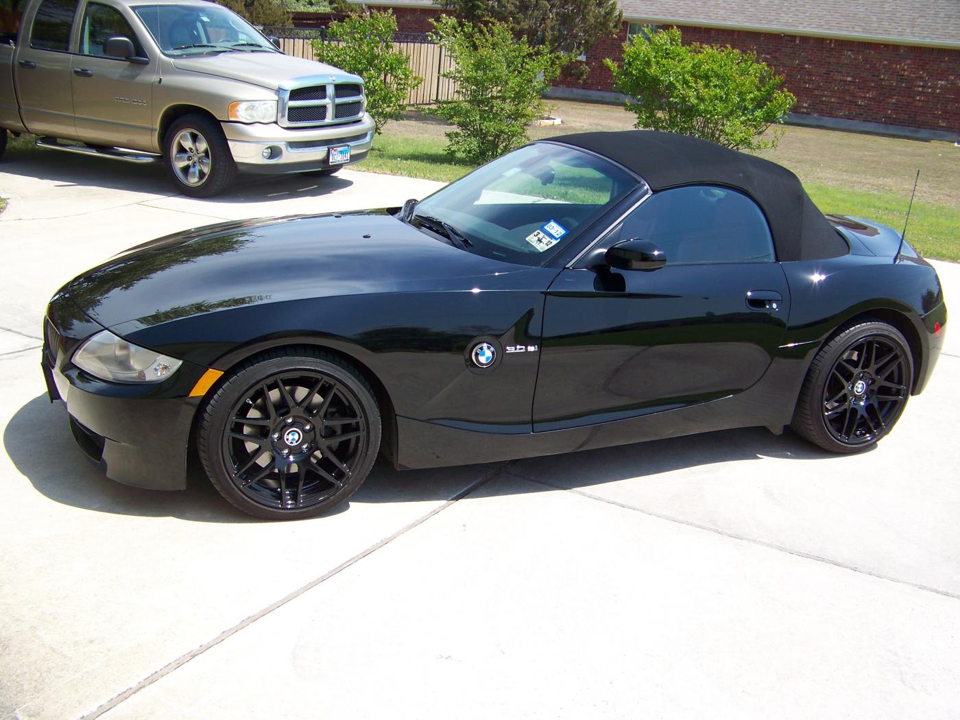 BMW Z4 custom wheels F14 18x8.5, ET , tire size X R18. 18x9.5 ET