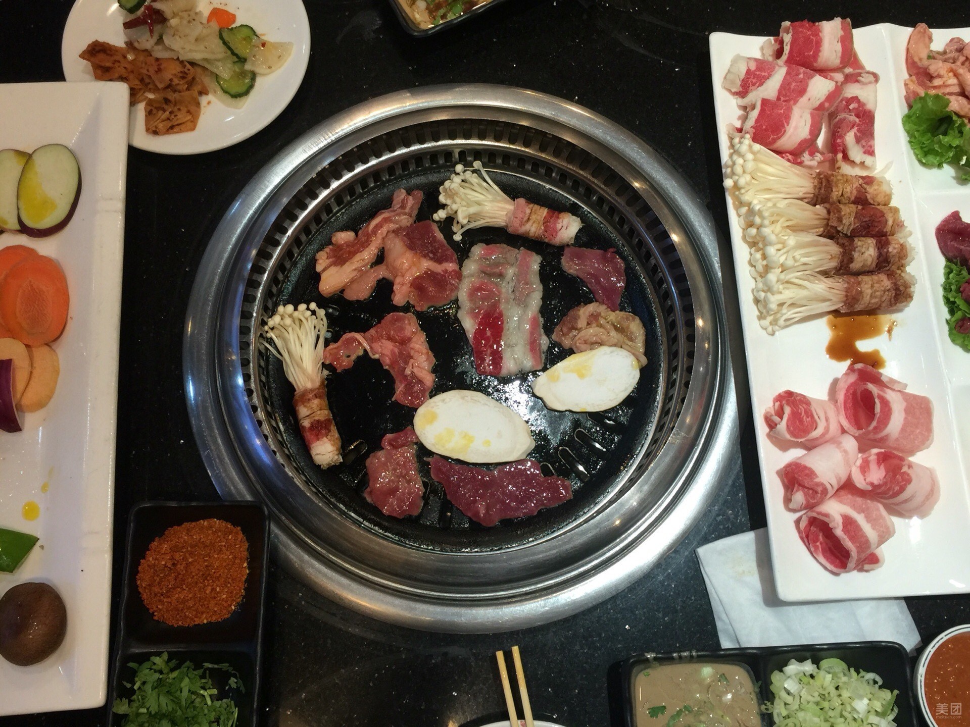 korean Bbq Grill Table Restaurant