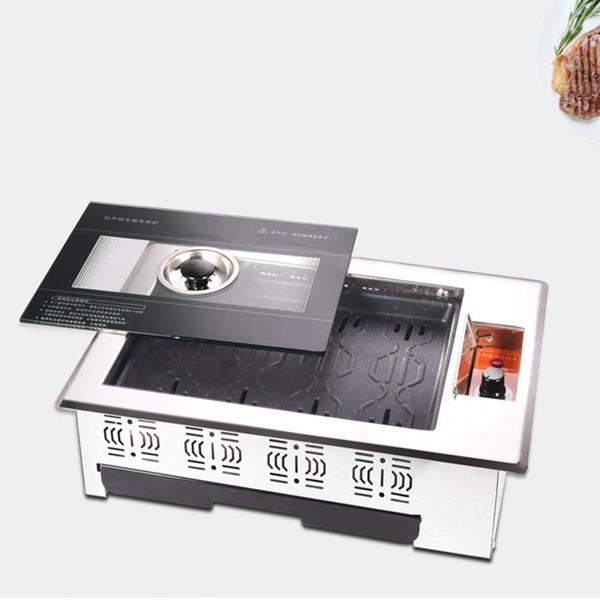 Korean Bbq Indoor Electric Grill 2000W