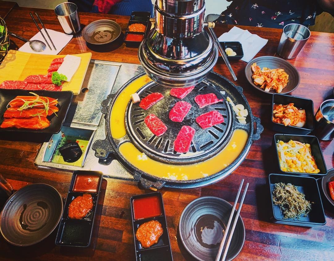 Cheese Ring Onion Option Korean Bbq Plate For Sale