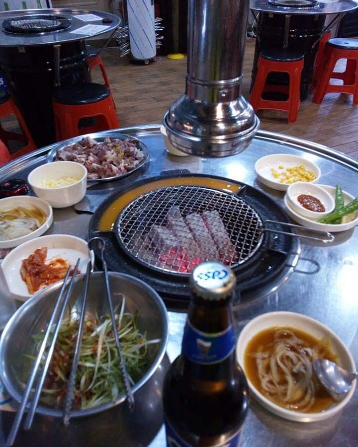 Cheese Ring Onion Option Korean Bbq Plate For Sale