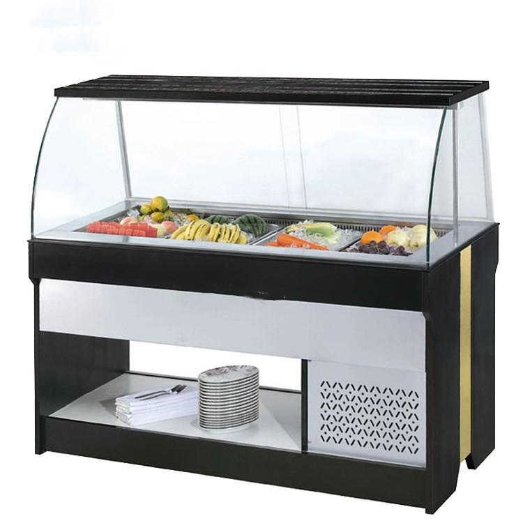 counter top cold food bar salad bar