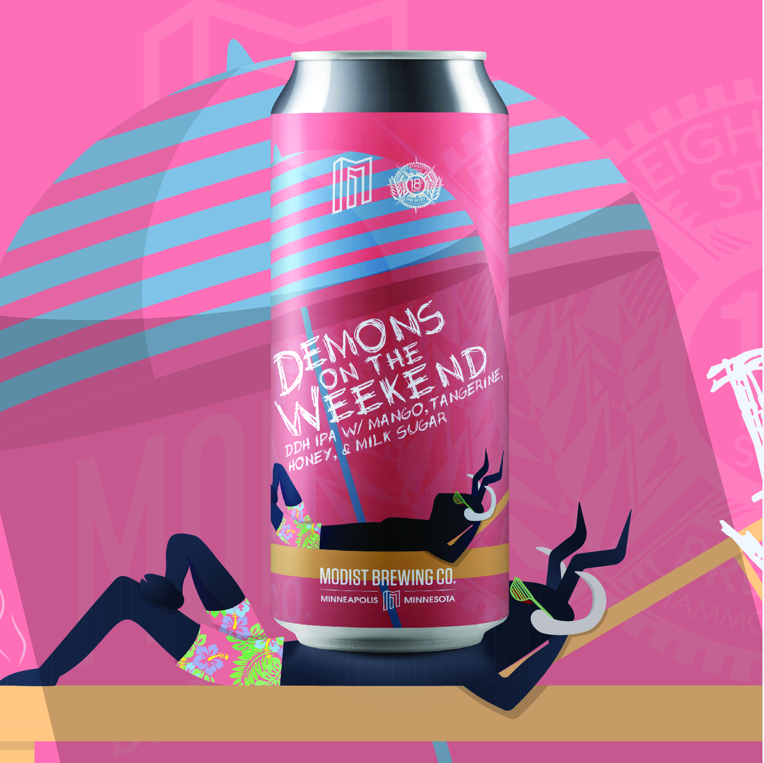 Demons on the Weekend Modist Brewing Co.(015)
