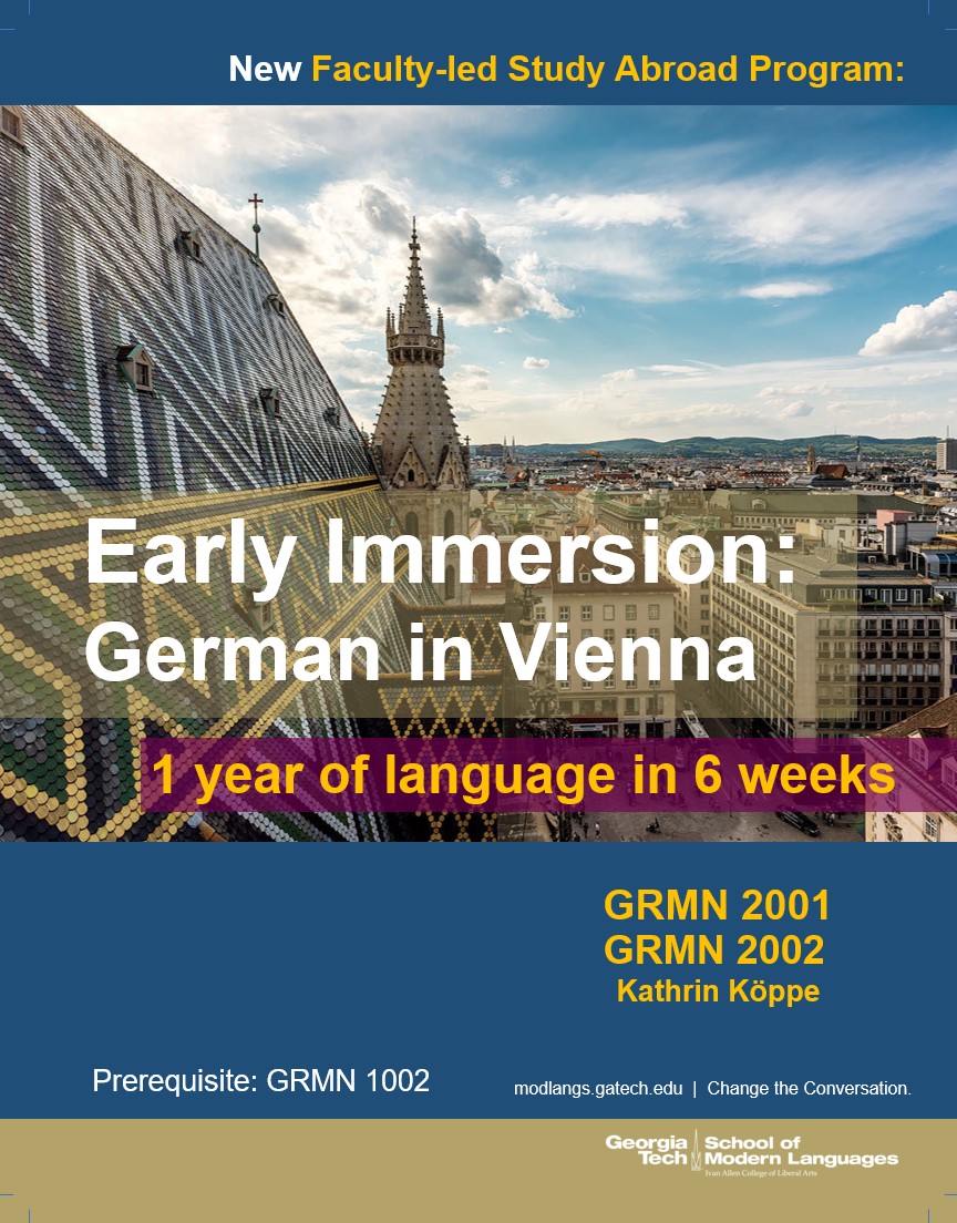 Early Immersion German in Vienna School of Modern Languages