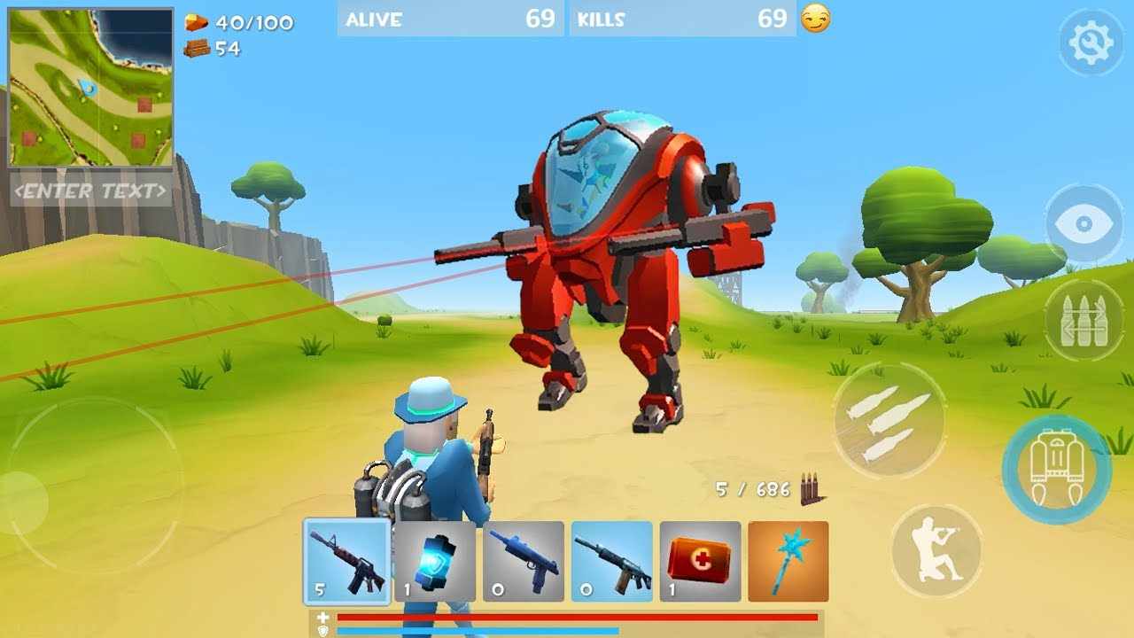 Rocket Royale 2.3.7 APK MOD [Menu LMH, Huge Amount Of Money, gems