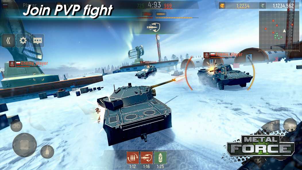 Metal Force 3.49.7 APK MOD [Menu LMH, Huge Amount Of Full Money, Unlock
