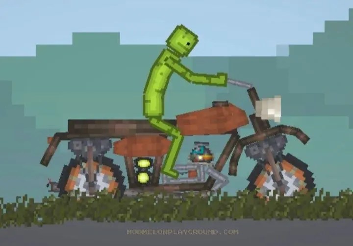Melon Playground Mods Motorcycle