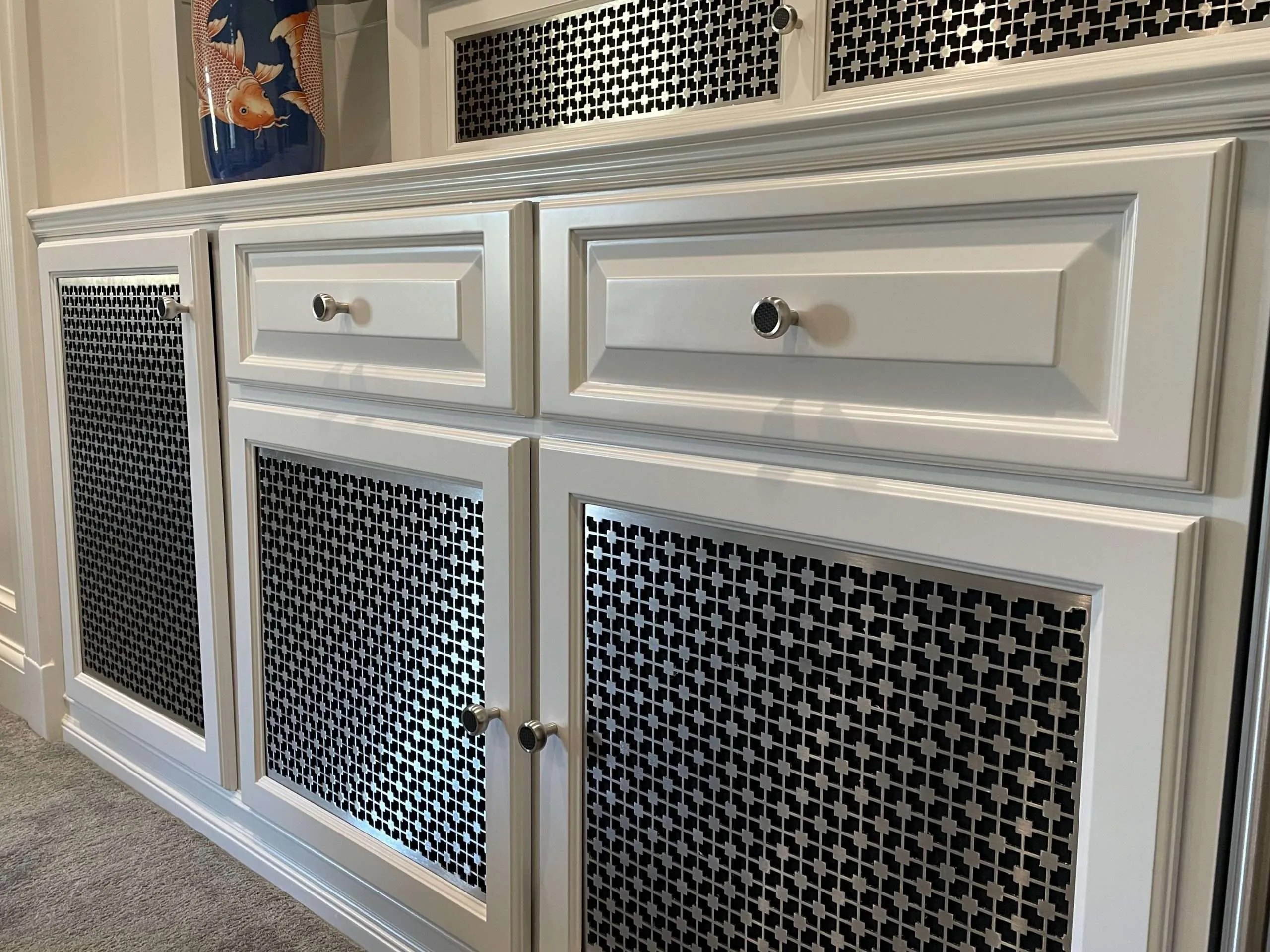 Decorative Metal Mesh For Shelly Lighting