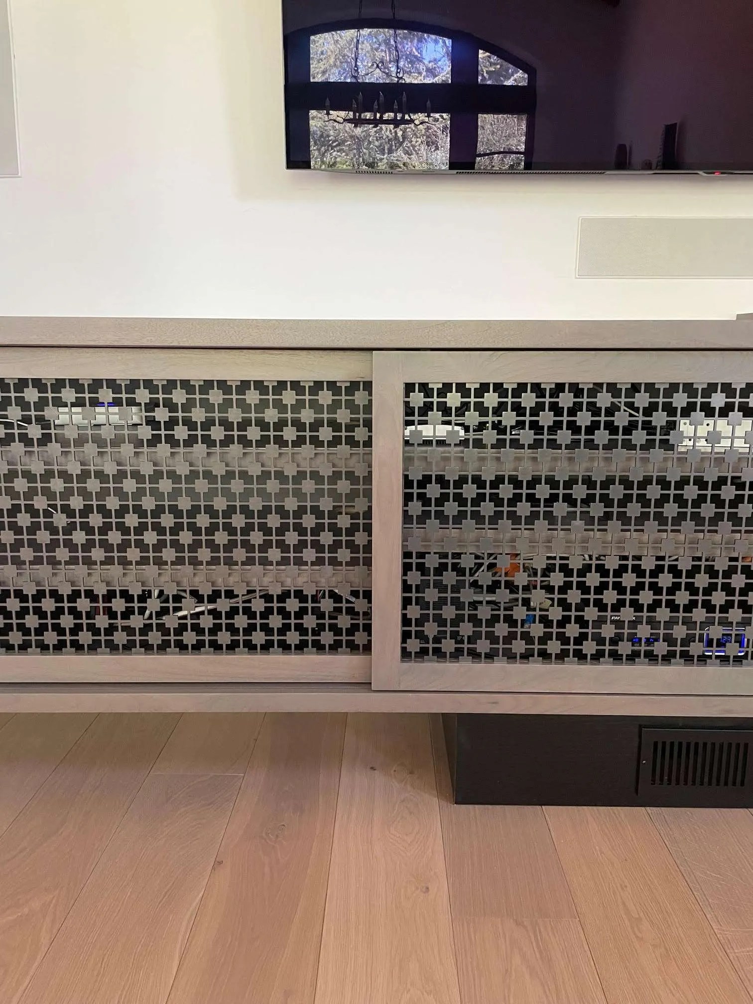 Decorative Metal Door Inserts Modern Metal Designs