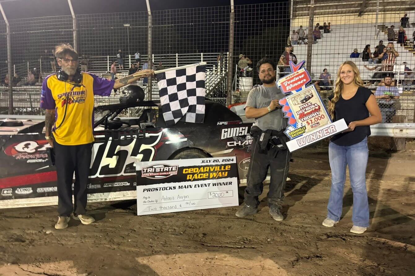 Pro Stock and Hobby Stock Racers hit Cedarville Raceway Modoc Record