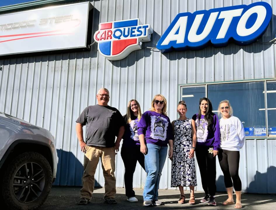 Local Retailers Sponsor Purple Ribbon Campaign for Modoc County Victim