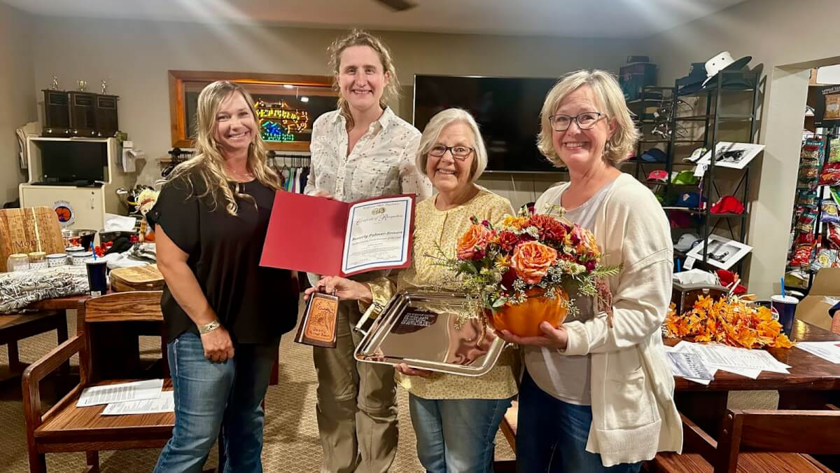 Beverley PalmerBrown Modoc County Cattlewomen of the Year Modoc Record