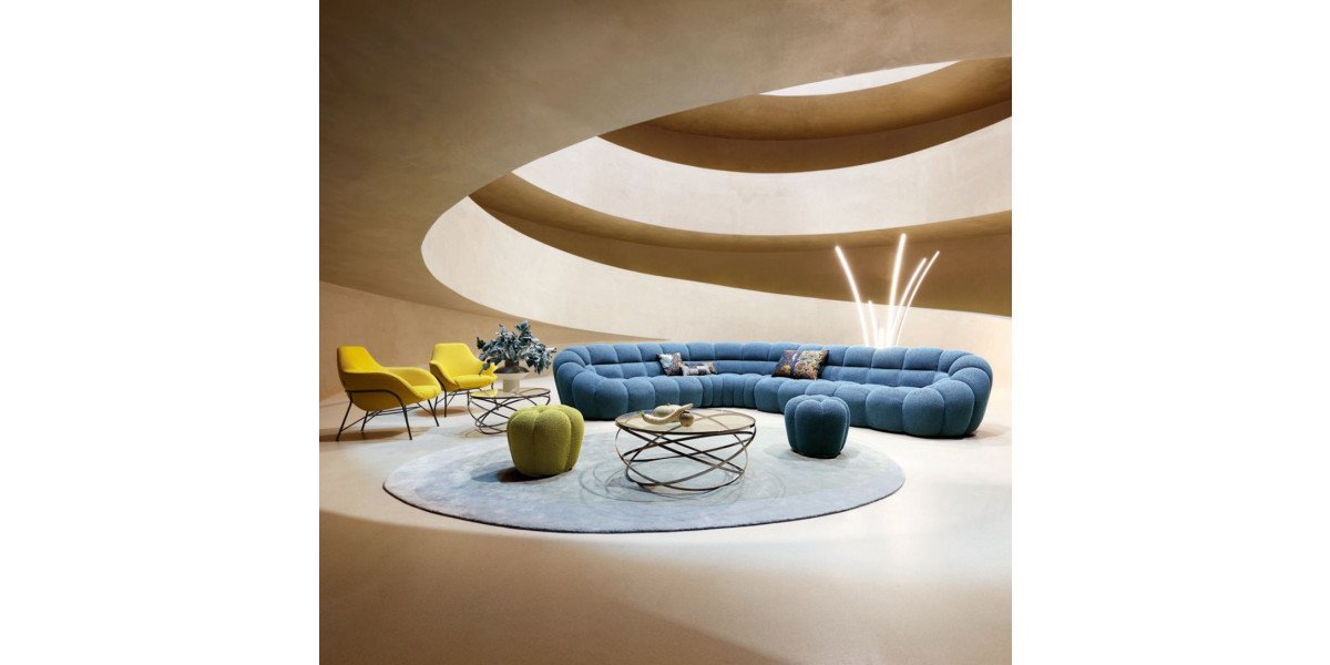 Sofá Perspective Roche Bobois Recursos Modo de Vida