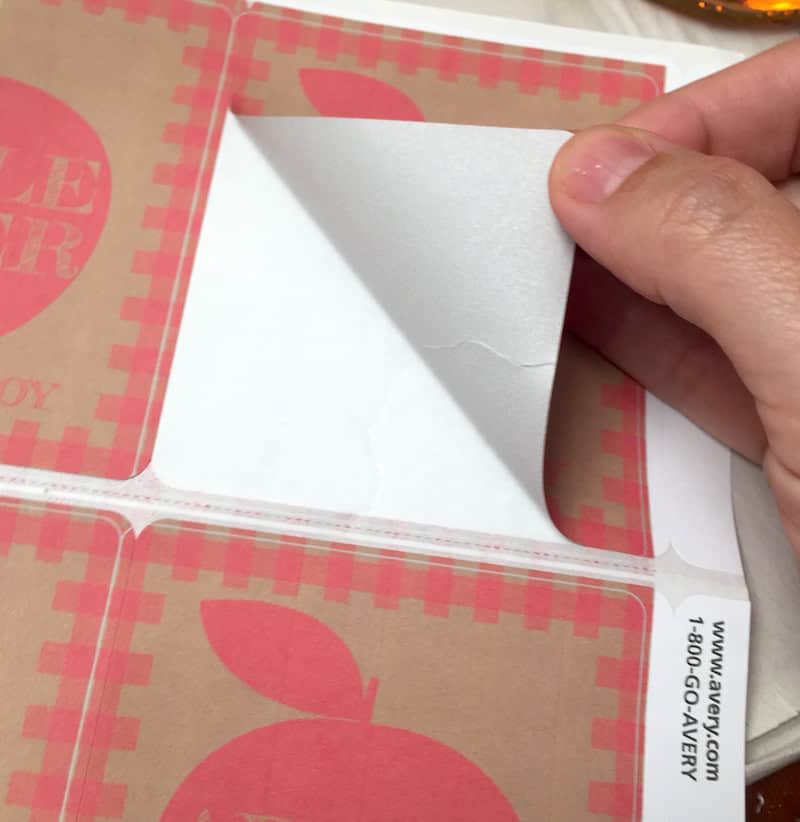 Apple Cider Bottle Labels for Fall Gifting Mod Podge Rocks