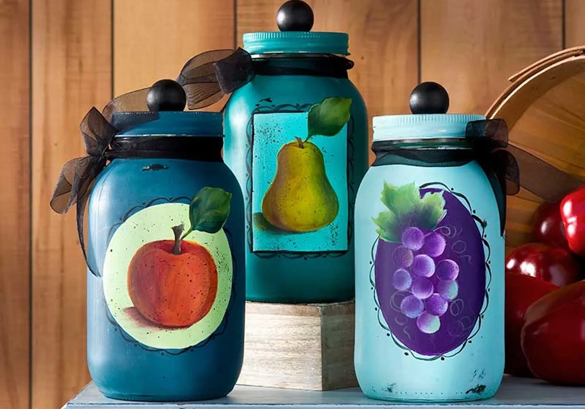 How to Paint Mason Jars Tips and Tricks! Mod Podge Rocks