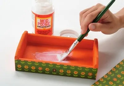 How To Decoupage: 7 Steps To Perfect Mod Podging - Mod Podge Rocks
