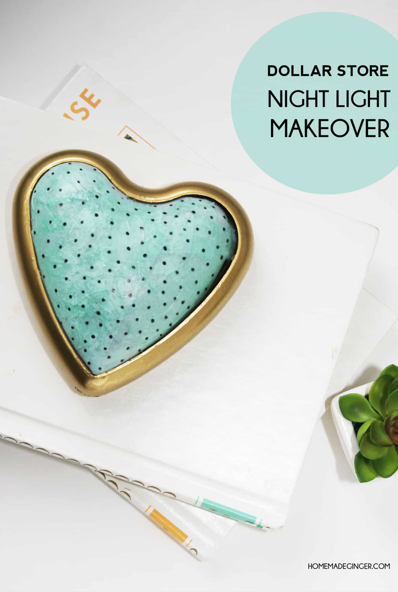 Dollar Store Night Light Makeover with Mod Podge Mod Podge Rocks