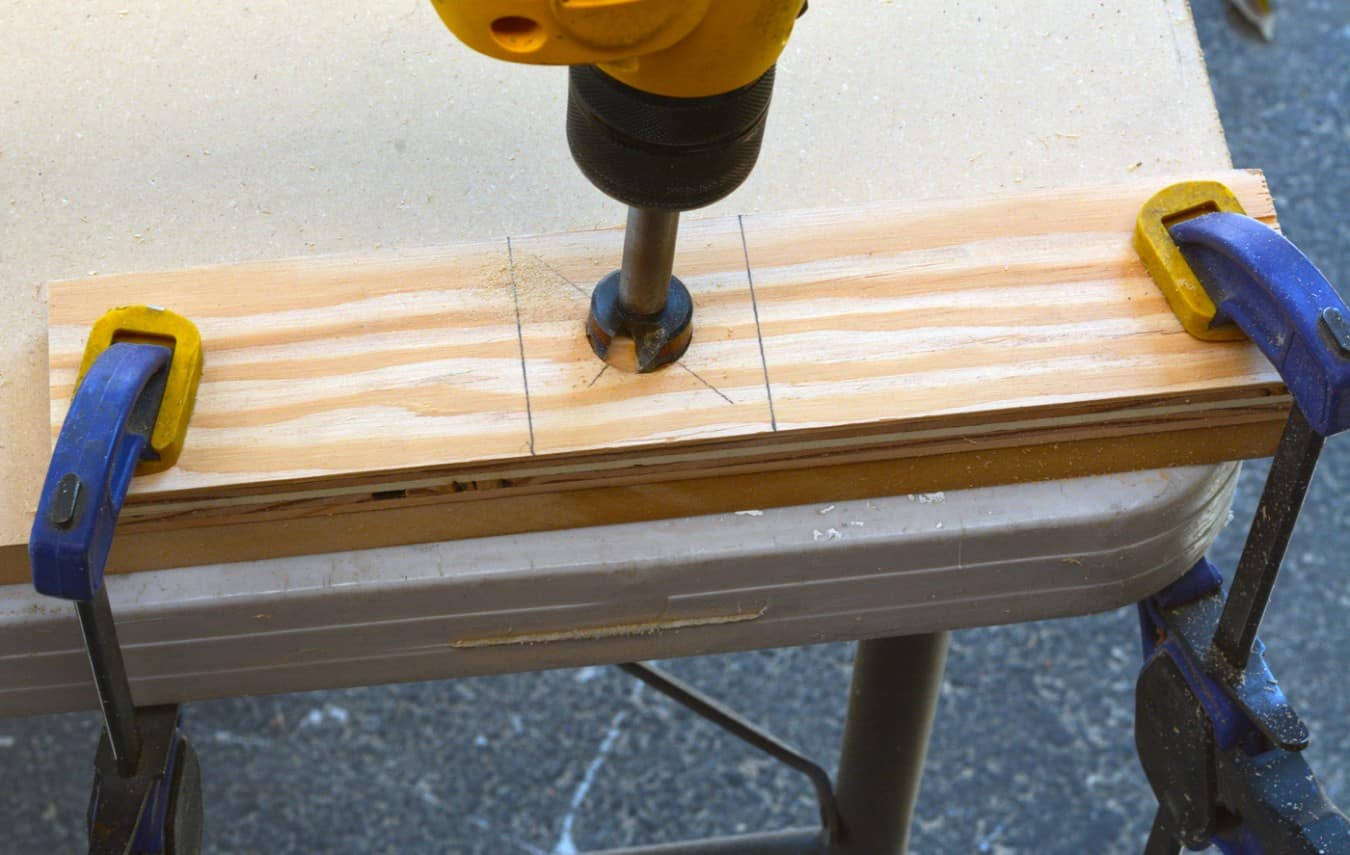 How to make scrap wood candle holders Mod Podge Rocks