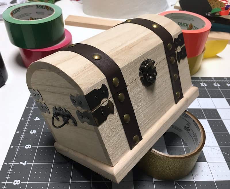 Treasure Chest of Gold St. Patrick's Day Decor Mod Podge Rocks