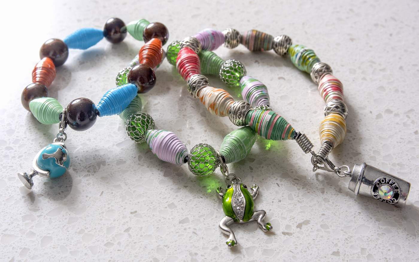 Paper Beads You Can Make in Minutes! Mod Podge Rocks