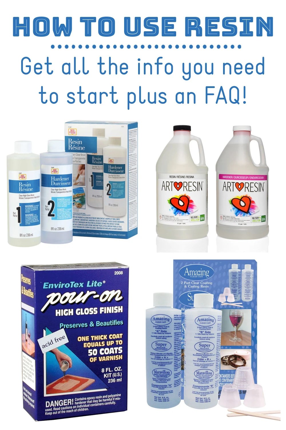 How To Use Resin 101: Your Complete Guide - Mod Podge Rocks