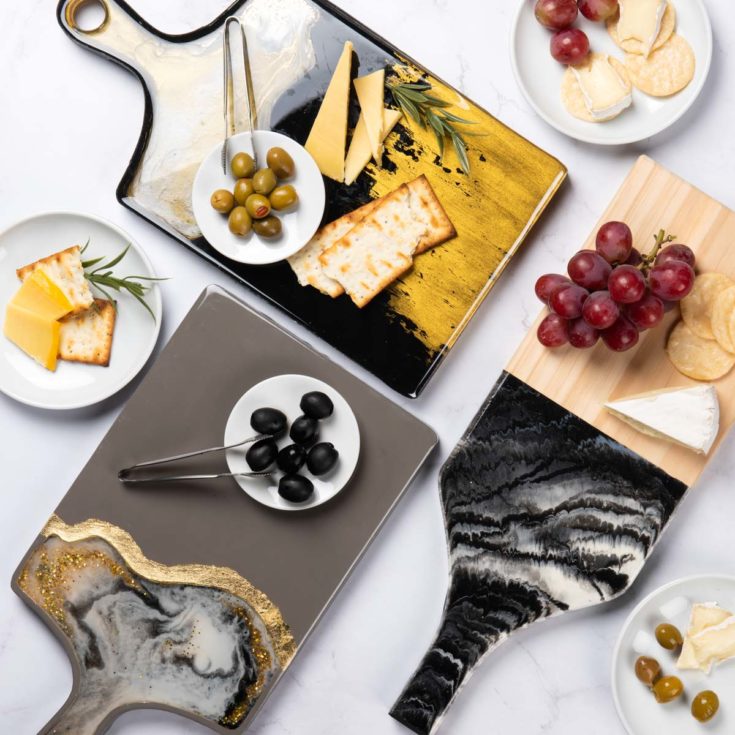 DIY Resin Cutting Board Makes a Great Gift Mod Podge Rocks