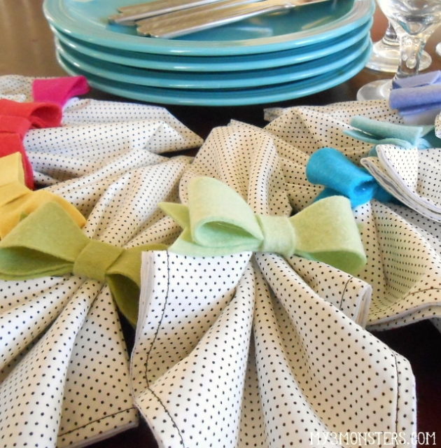 Easy DIY Napkin Rings For Party or Holidays Mod Podge Rocks