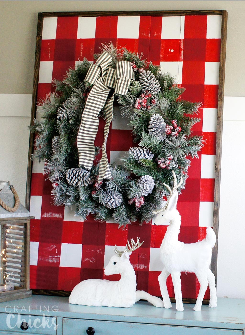 Christmas Wall Decor 50 Festive DIY Projects! Mod Podge Rocks