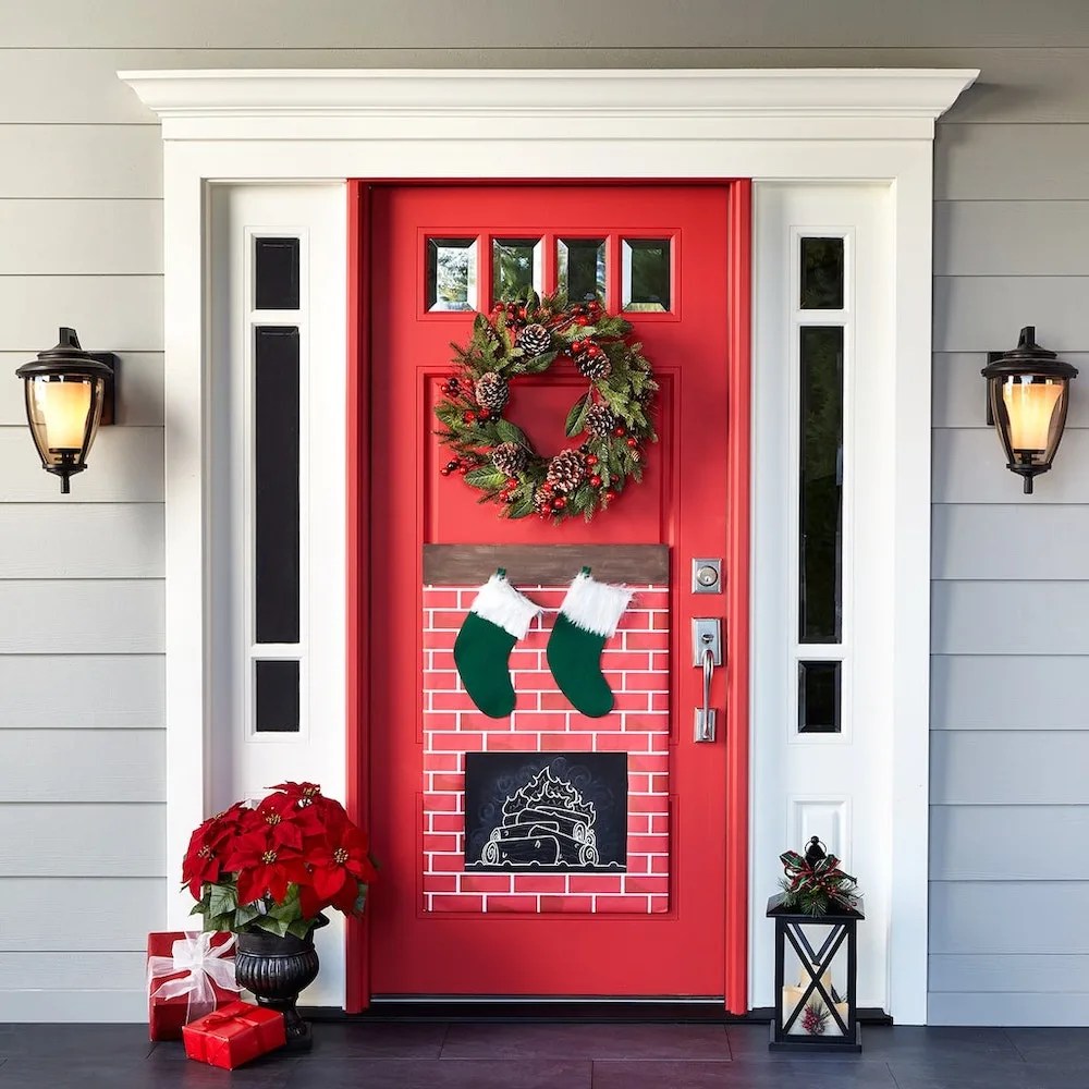 Discover 177+ pinterest christmas door decorations super hot seven.edu.vn
