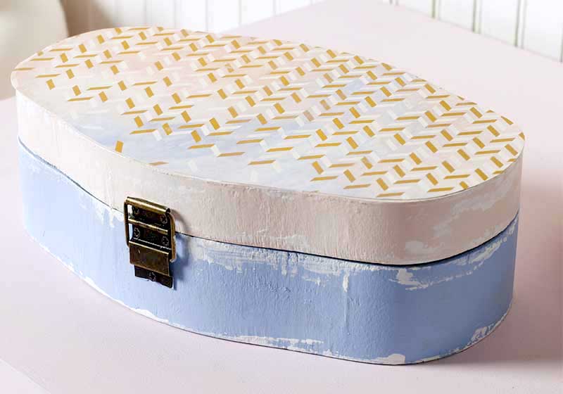 25+ Wood Box Crafts for Home Decorating Mod Podge Rocks