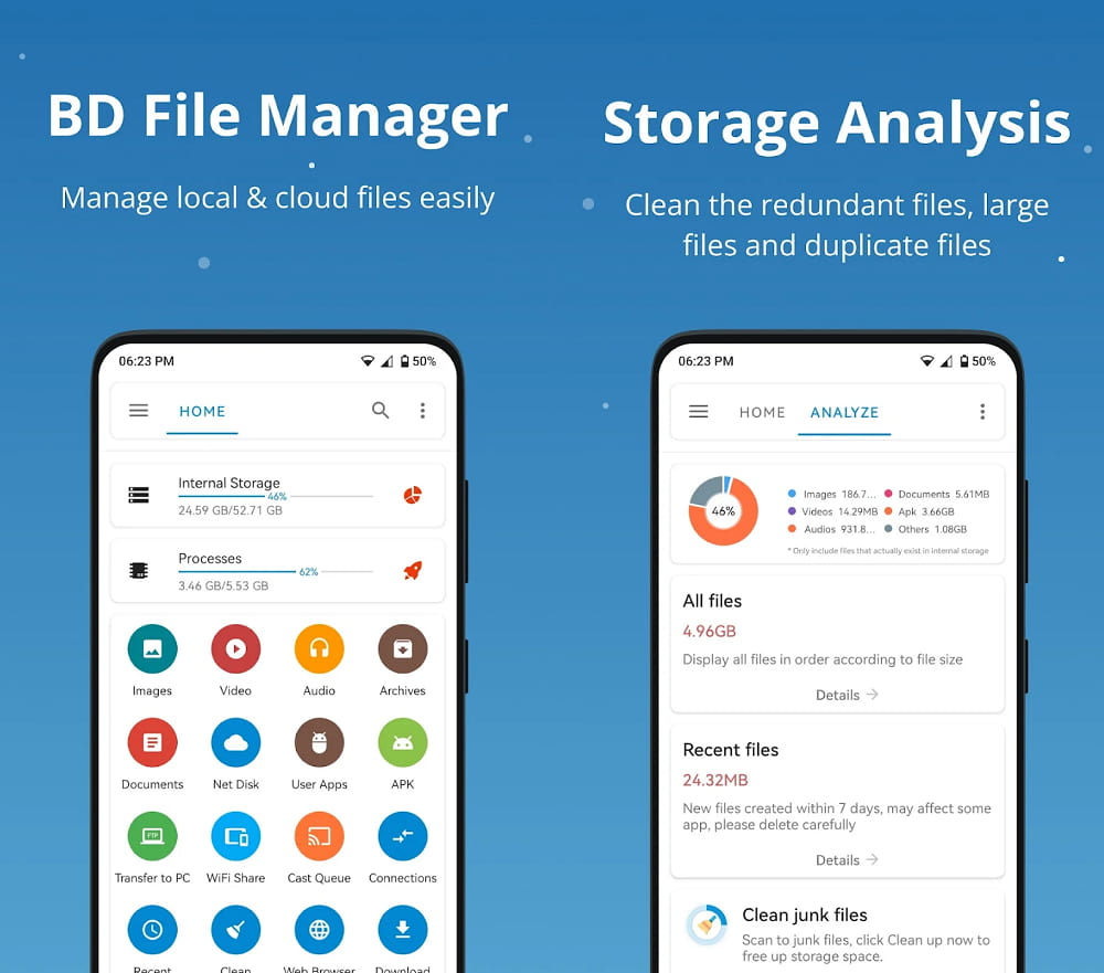 Tải BD File Manager File Explorer MOD (Mở khóa Premium) + APK 1.7.2.1