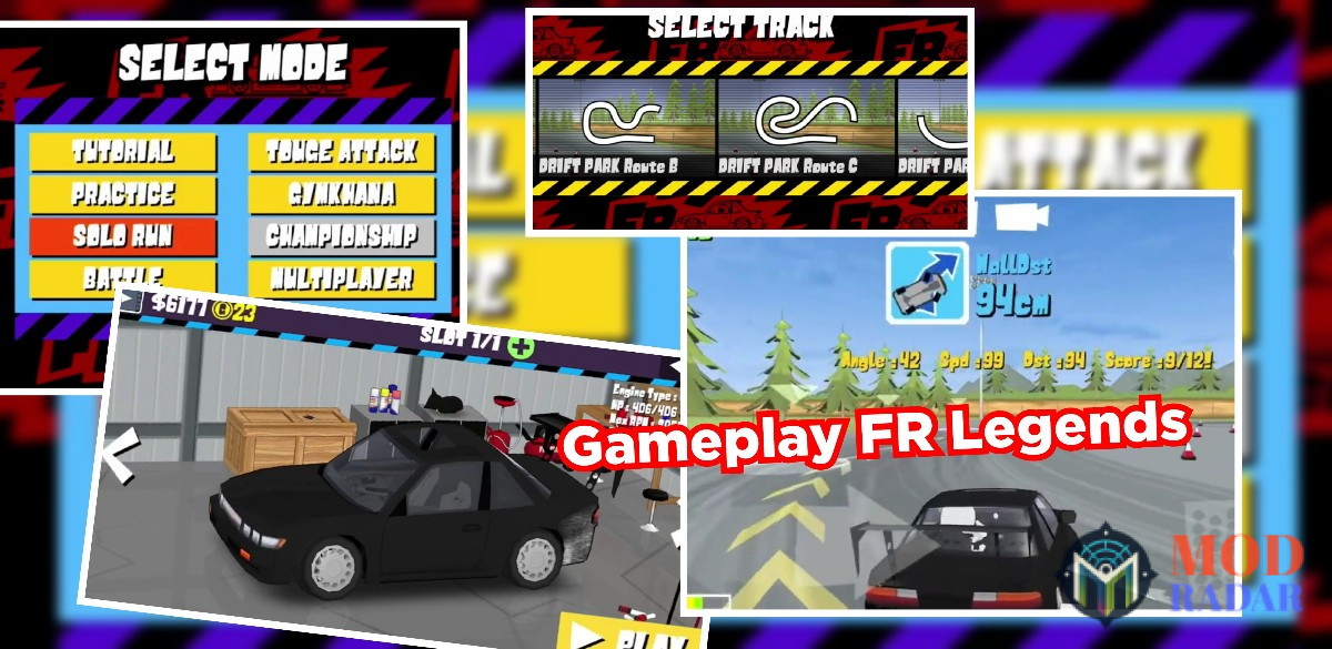 Download FR Legends Mod APK v2000.3.4 (No ads, Unlimited Money)