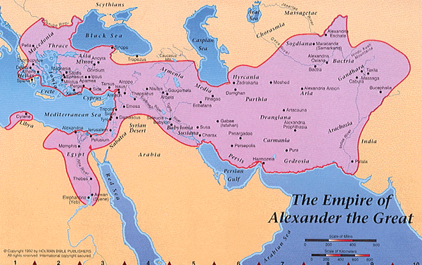 Map Of Greek Empire After Alexander Prophecies of Daniel 11, Part 2 Study Grow Know