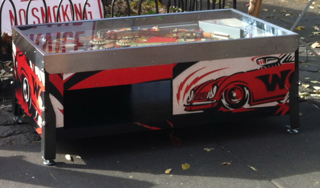 Pinball Coffee Table 2 Modern Rustic